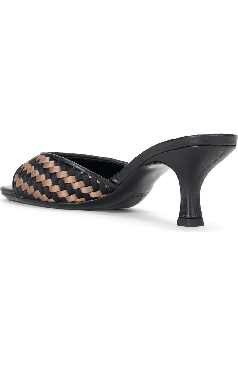STAUD Brigitte Slide Sandal, Alternate, color, Black Woven