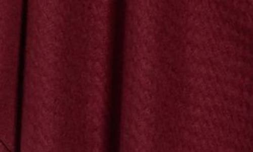 Vince Camuto Feathersoft Basketweave Topper In Burgundy