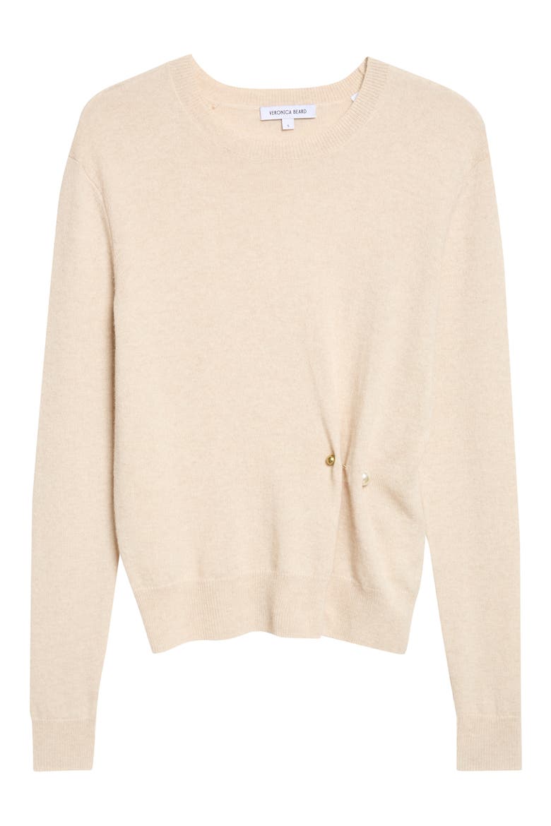 Frankie Crewneck Sweater, Alternate, color, OATMEAL MELANGE