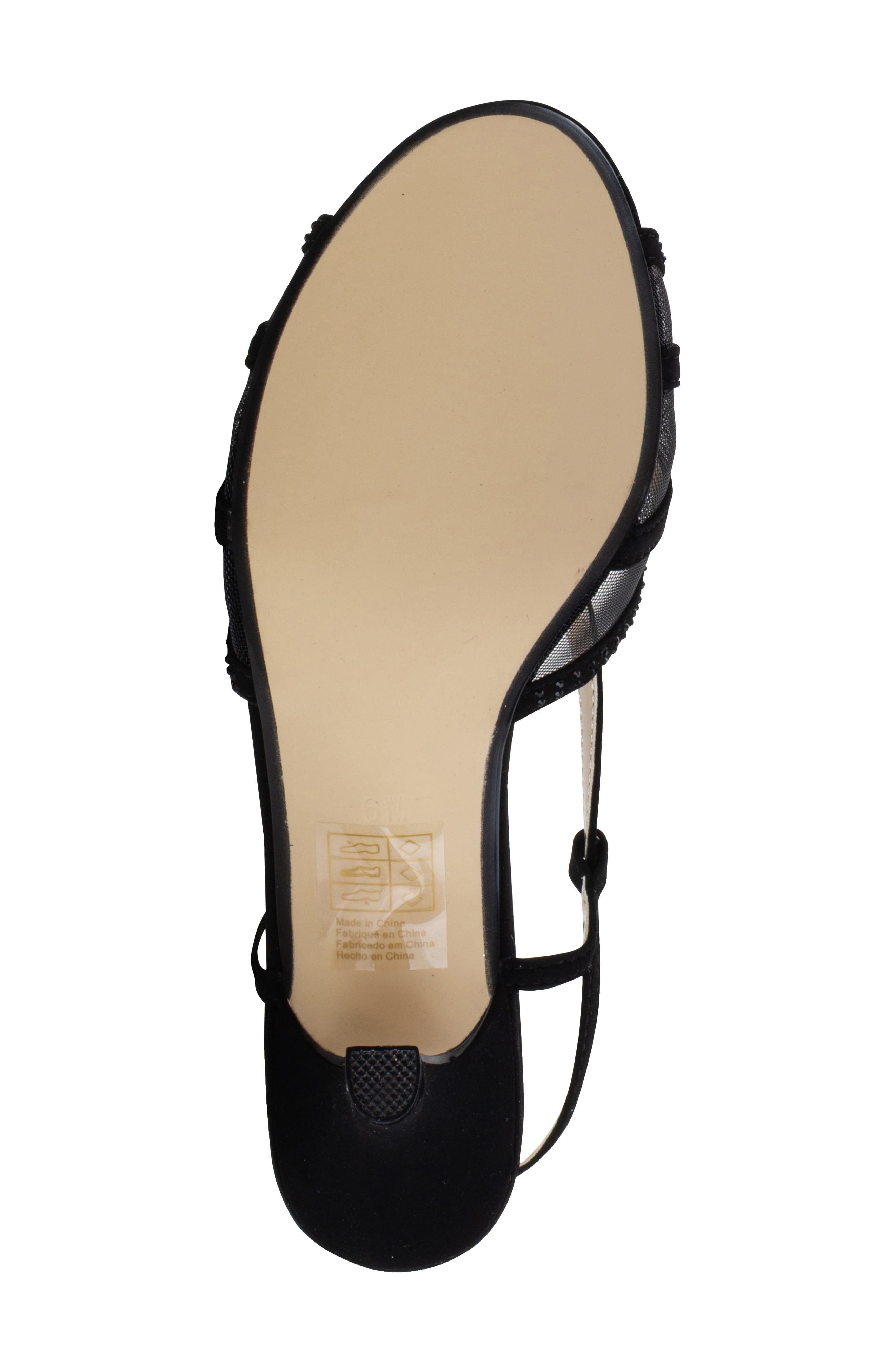 Touch Ups Clara Strappy Sandal, Alternate, color, Black