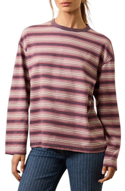 Stripe Sunwashed Organic Cotton Top