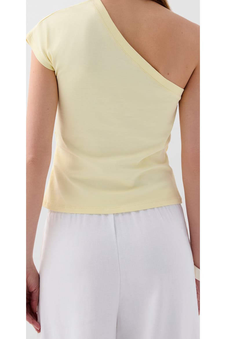 Asy Drapped Tee, Alternate, color, Lightyellow