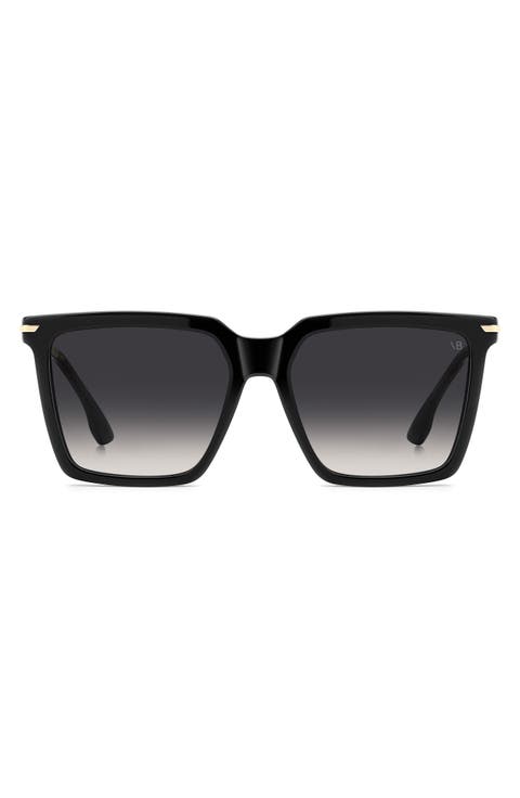 VB 1022/S 56mm Rectangular Sunglasses