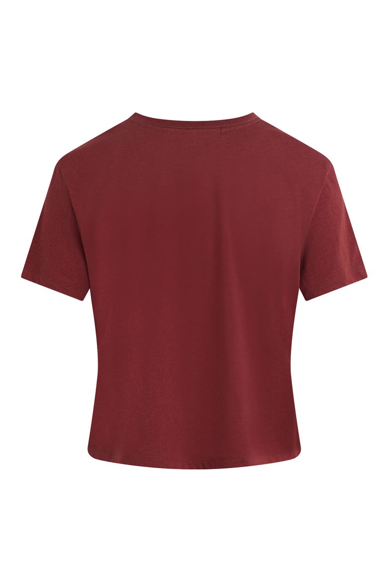 Cropped Collegiate Tee, Alternate, color, SANGRIA NIGHTS