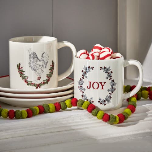 Tag Farmhouse Joy Ceramic Mug In White