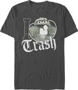 Sesame Street® Men's I Love Trash Oscar the Grouch Short Sleeve Graphic T-Shirt