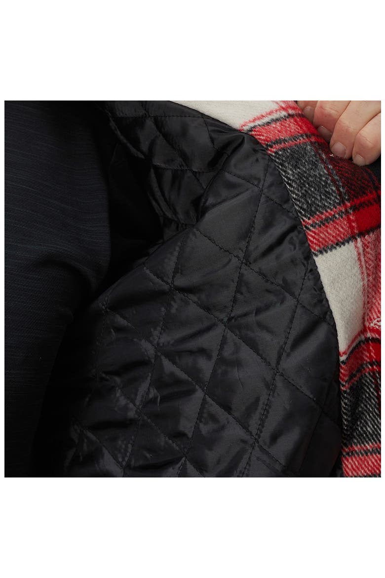 Buffalo Plaid Check Shirt Jacket, Alternate, color, RED