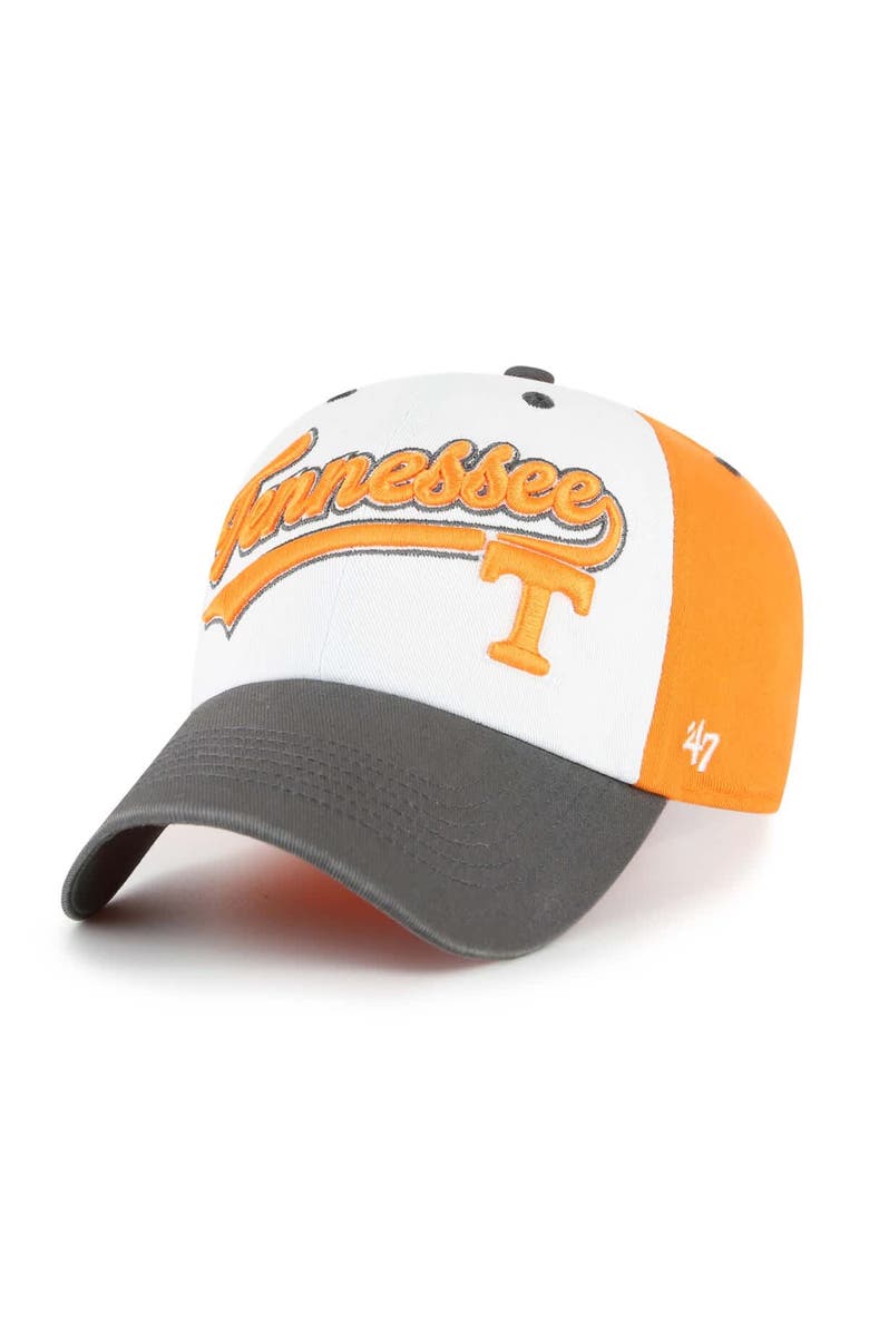 '47 Youth '47  Orange Tennessee Volunteers Scooter Clean Up Adjustable Hat, Main, color, 