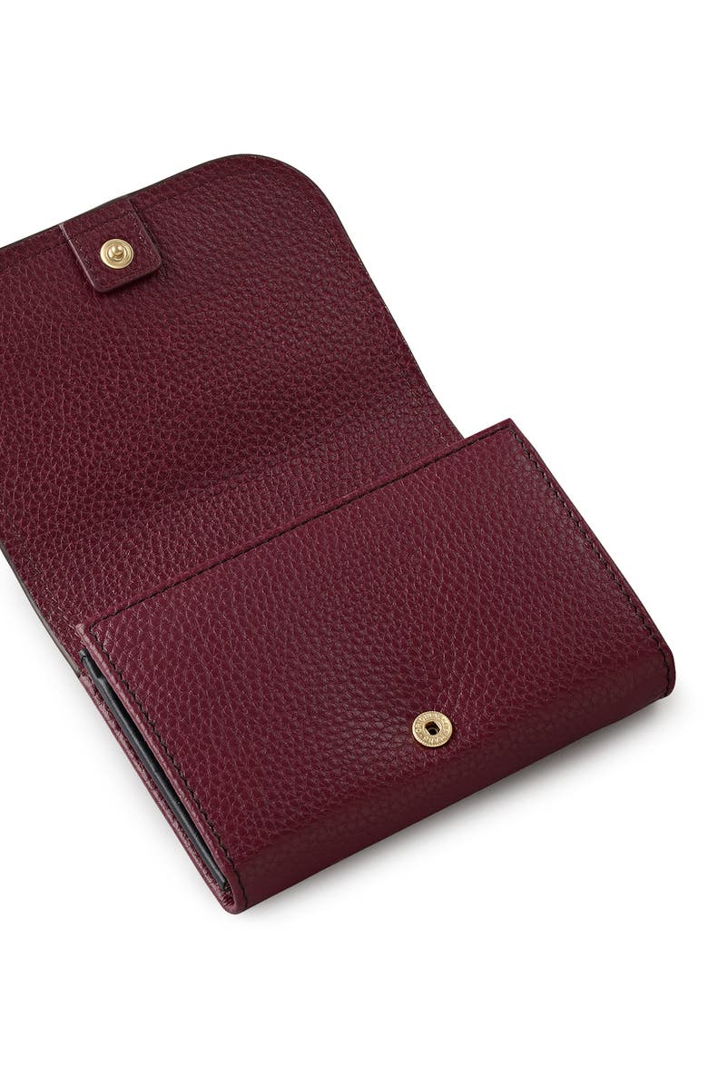 Radley Medium Maldon Mews Leather Wallet, Alternate, color, Dark Cherry