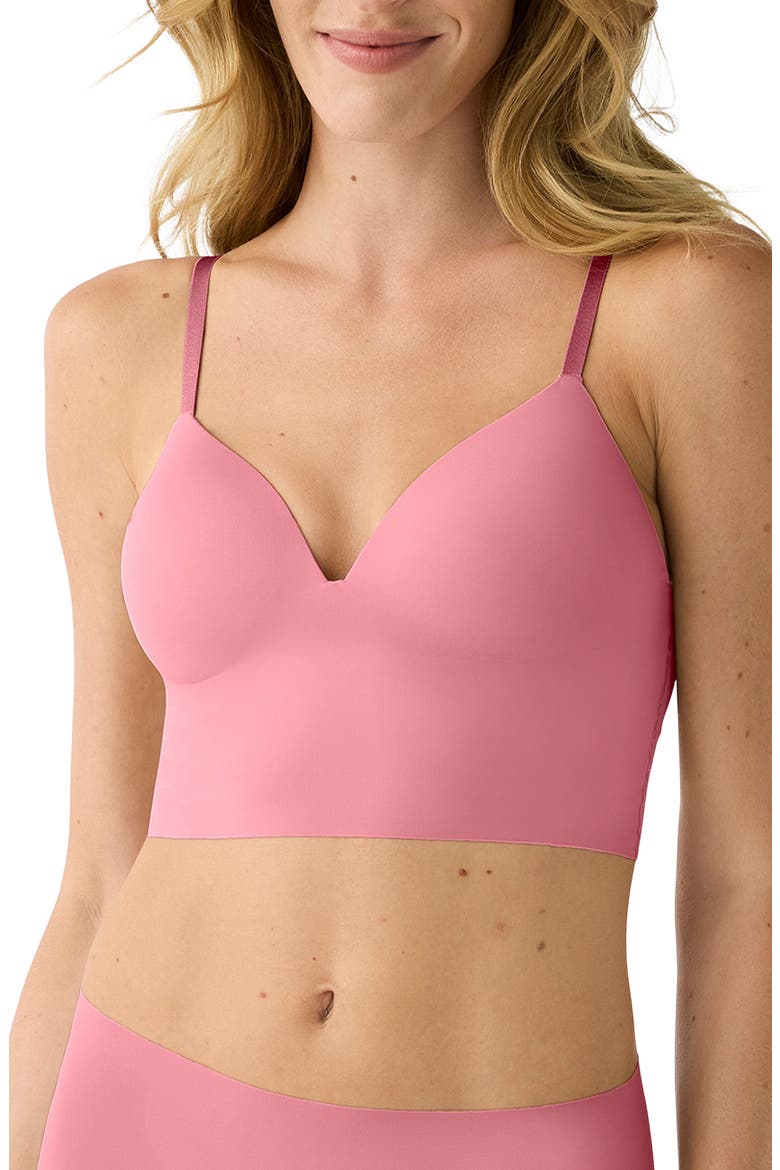 True Body Boost Longline Bralette, Main, color, WILD ROSE