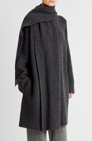 Vince Drape Sweater Coat