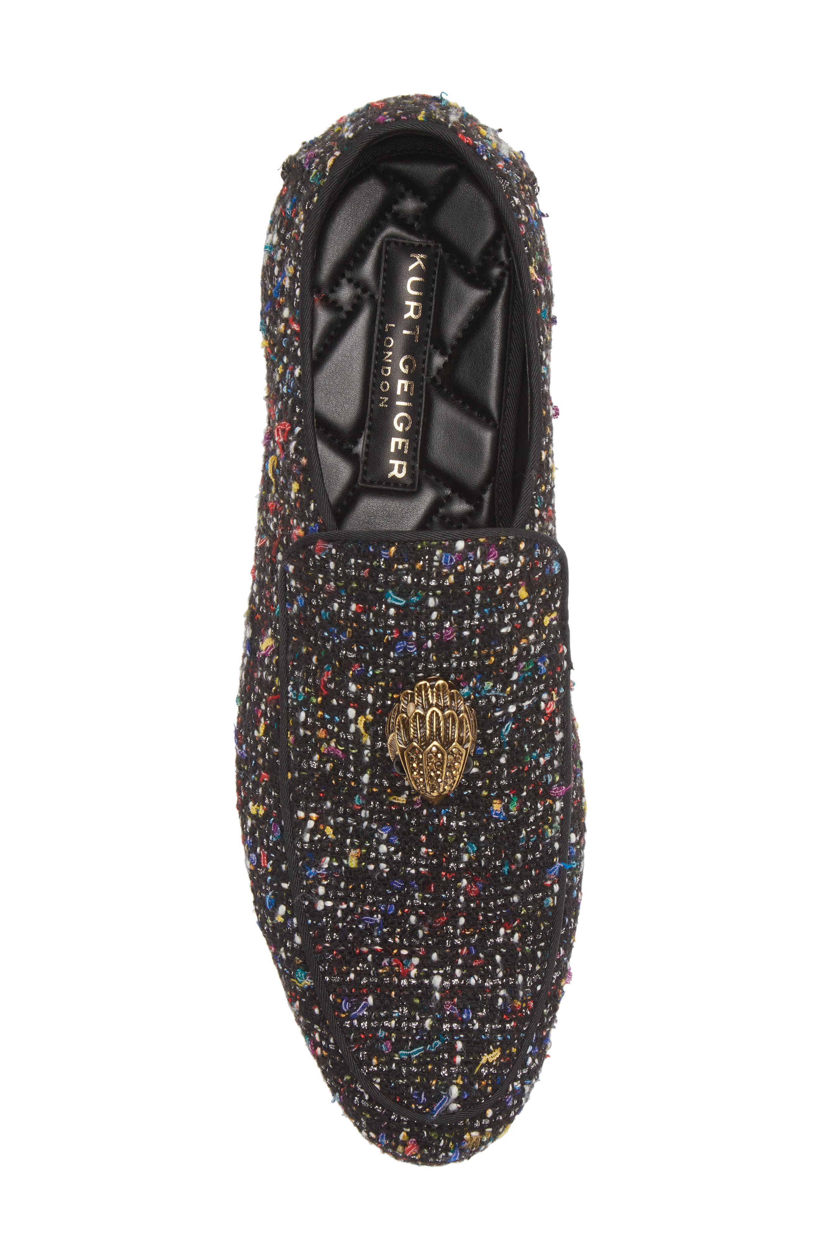 Kurt Geiger London Hugh Eagle Herringbone Loafer, Alternate, color, 