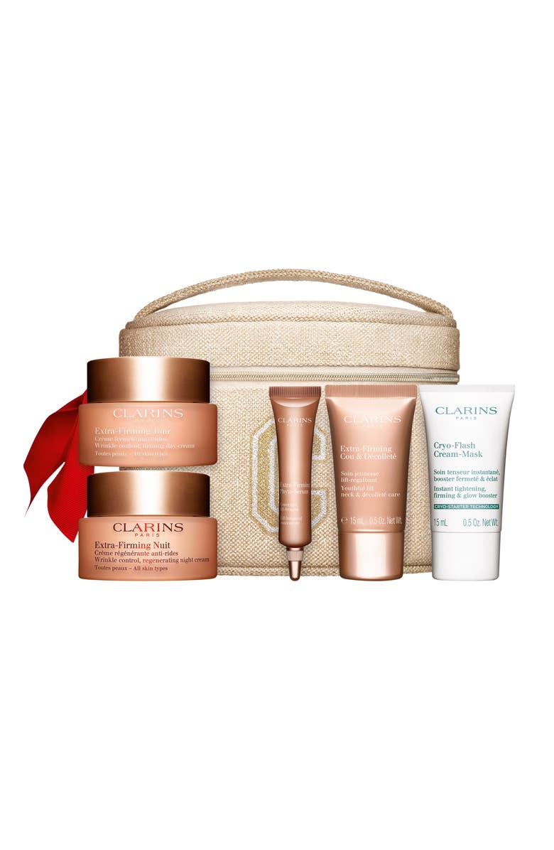 Clarins Extra-Firming & Smoothing Luxury Skin Care Set (Limited Edition) $260 Value, Main, color, 