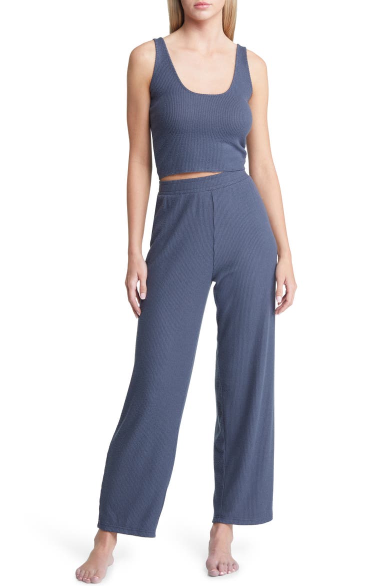 3-Piece So Soft Rib Lounge Set, Alternate, color, NAVY ARMANDA