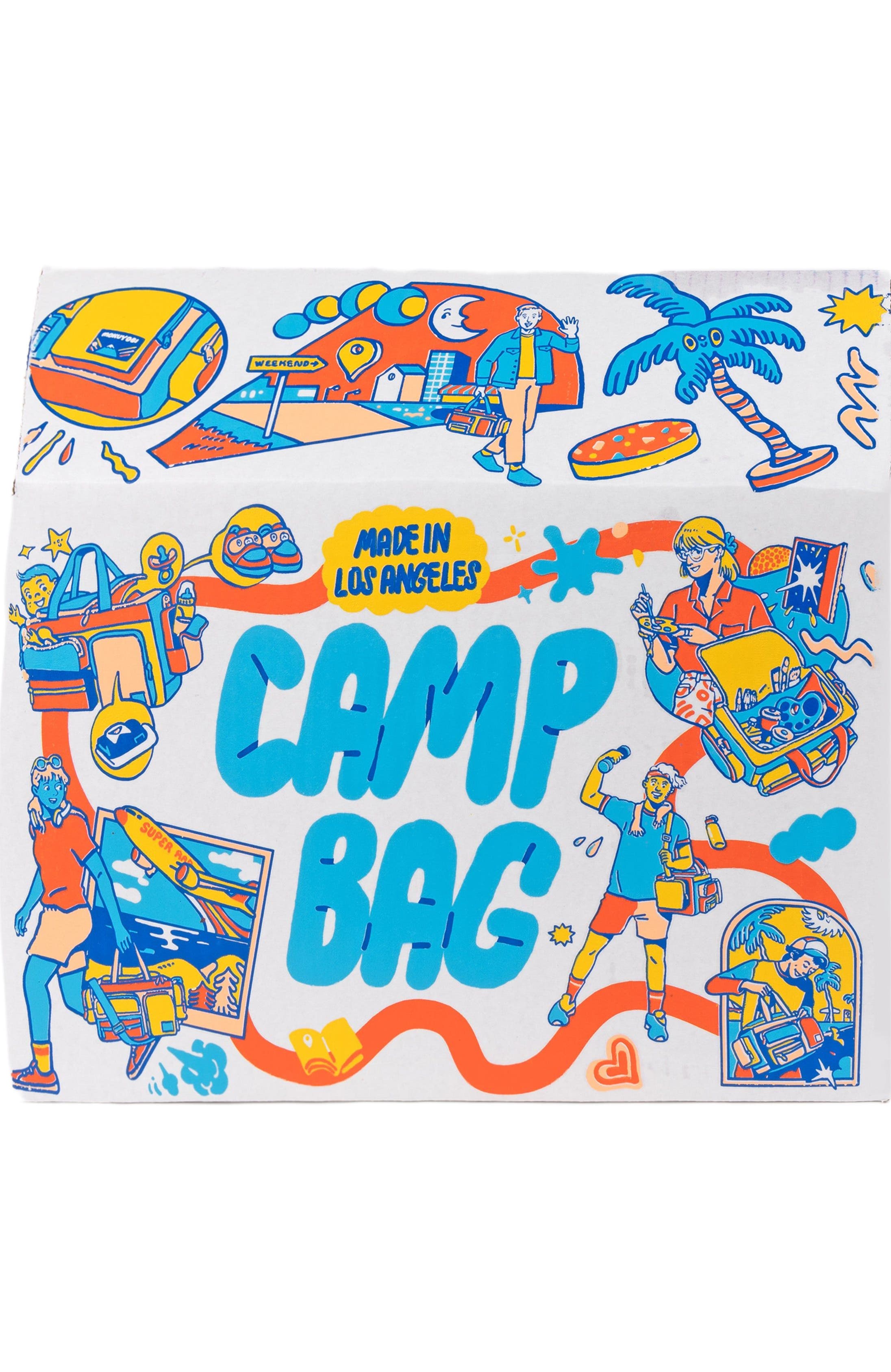 MOKUYOBI Camp Bag, Alternate, color, Camp Kawaii