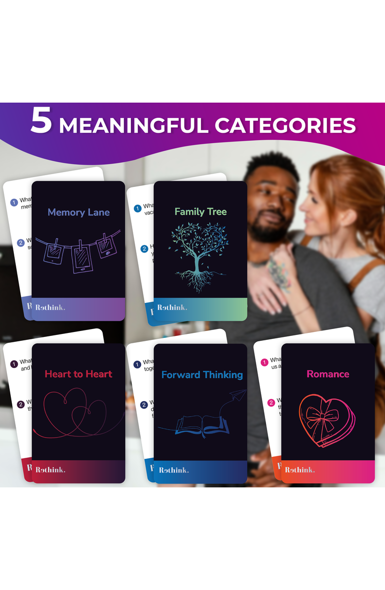 Quokka Couples Conversation Cards Game, Alternate, color, Premium Version