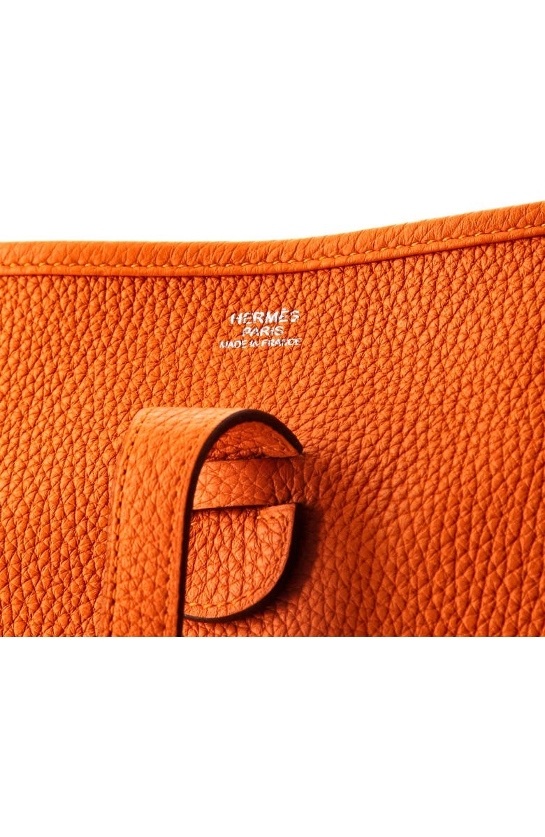 Pre-Owned Hermes Evelyne Bag Gen III Clemence PM, Alternate, color, Abricot