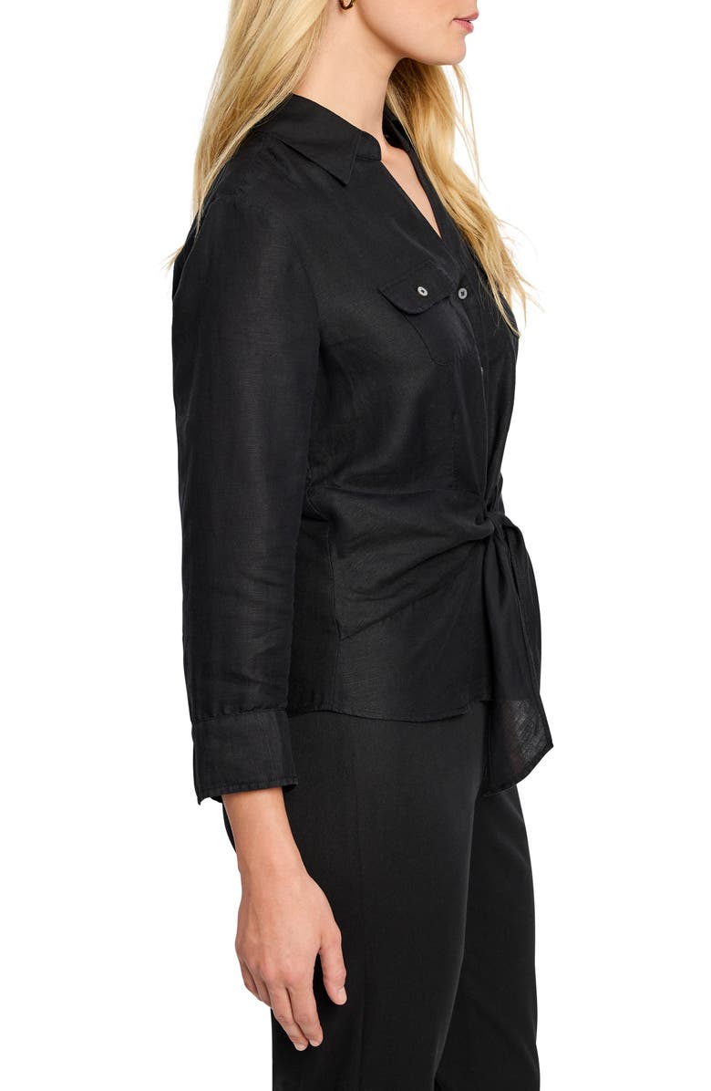 NIC+ZOE Iconic Tie Front Shirt, Alternate, color, 