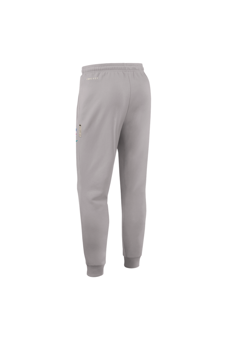 Men's Nike Gray Miami Dolphins Sideline Standard Issue Touchback Kick Dri-FIT Taper Pants, Alternate, color, Gray