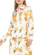 Alexia Admor Ginger Floral Button-Up Shirt
