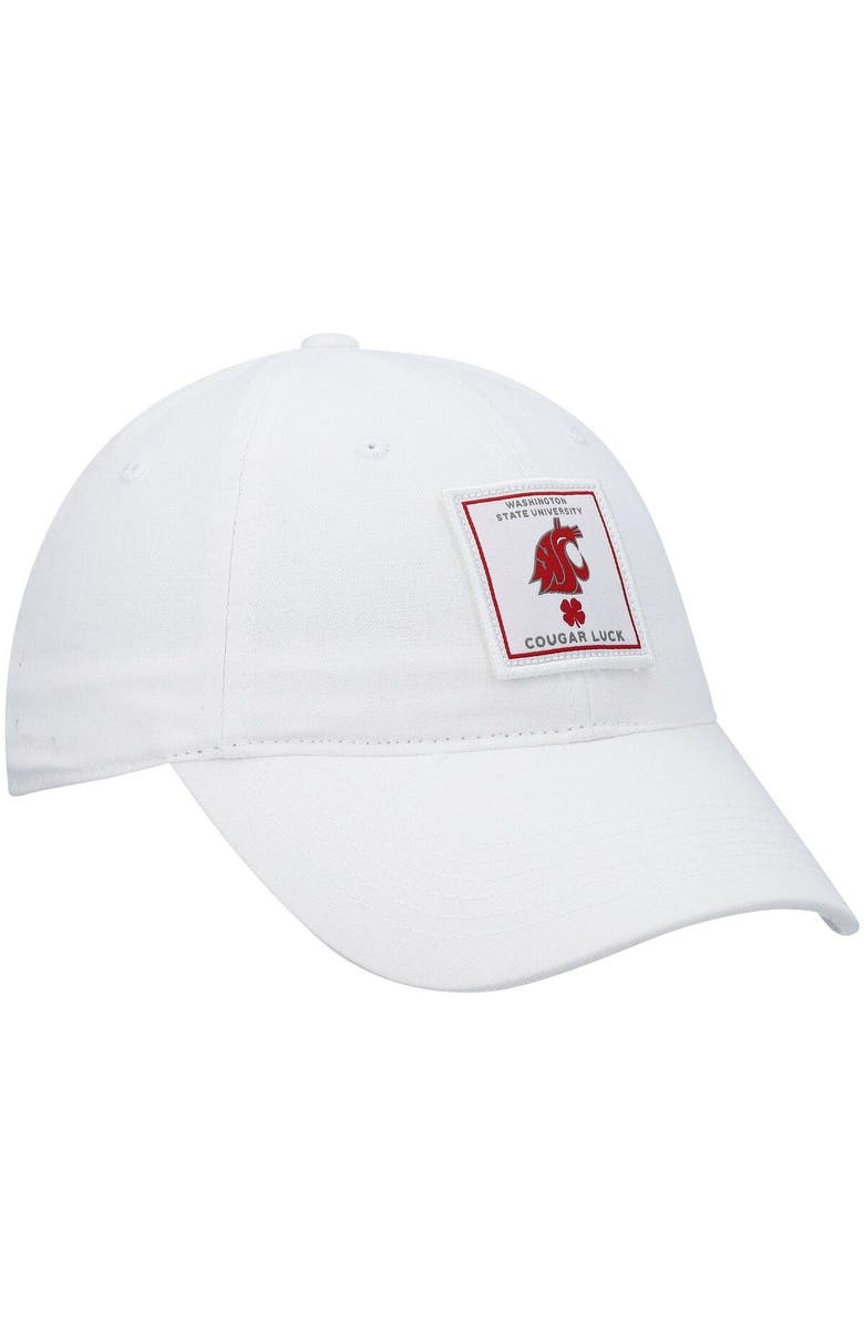 Black Clover Men's White Washington State Cougars Dream Adjustable Hat, Alternate, color, White