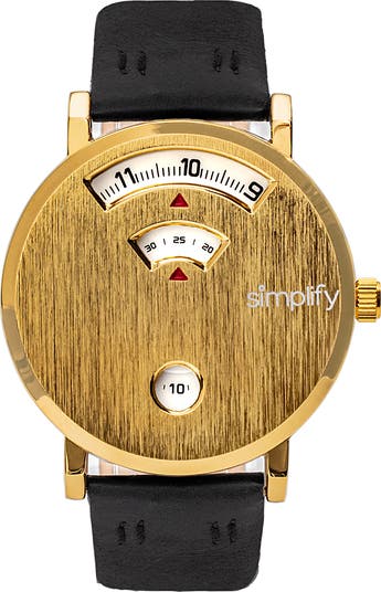 The 7000 Leather-Band Watch