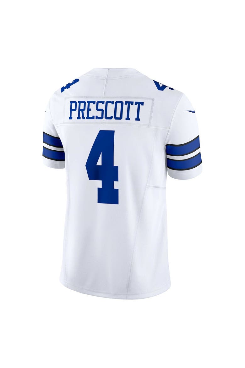 Men's Nike Dak Prescott White Dallas Cowboys Vapor F.U.S.E. Limited Jersey, Alternate, color, White