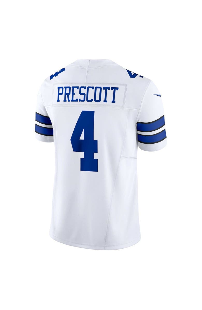 Nike Men's Nike Dak Prescott White Dallas Cowboys Vapor F.U.S.E. Limited Jersey, Alternate, color, White