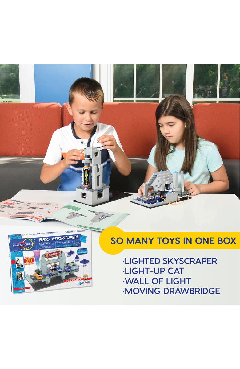 Snap Circuits Bric Structures Exploration 200 Piece Kit, Alternate, color, Multicolored
