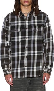 Ksubi Rose Bowl 1999 Check Cotton Button-Up Shirt