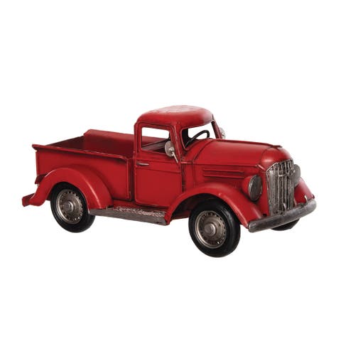 Red Truck Figurine