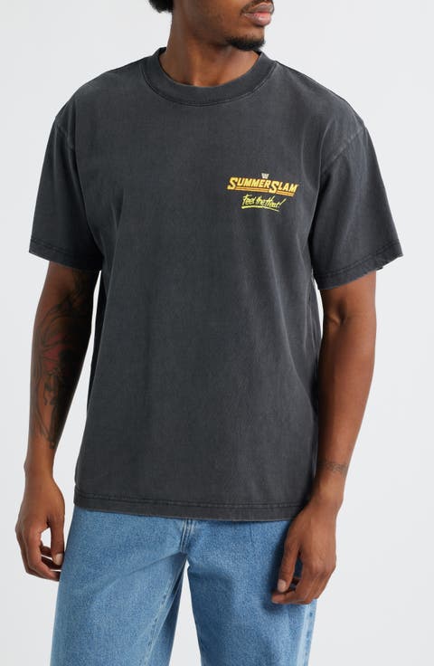 WWE Summer Slam Hogan Vs. Zeus Graphic T-Shirt