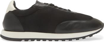 The Row Owen Leather & Mesh Sneaker (Women) | Nordstrom The Row Owen Leather & Mesh Sneaker (Women) | Nordstrom