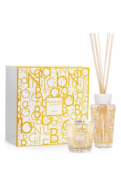 My First Baobab Aurum Candle & Diffuser Set