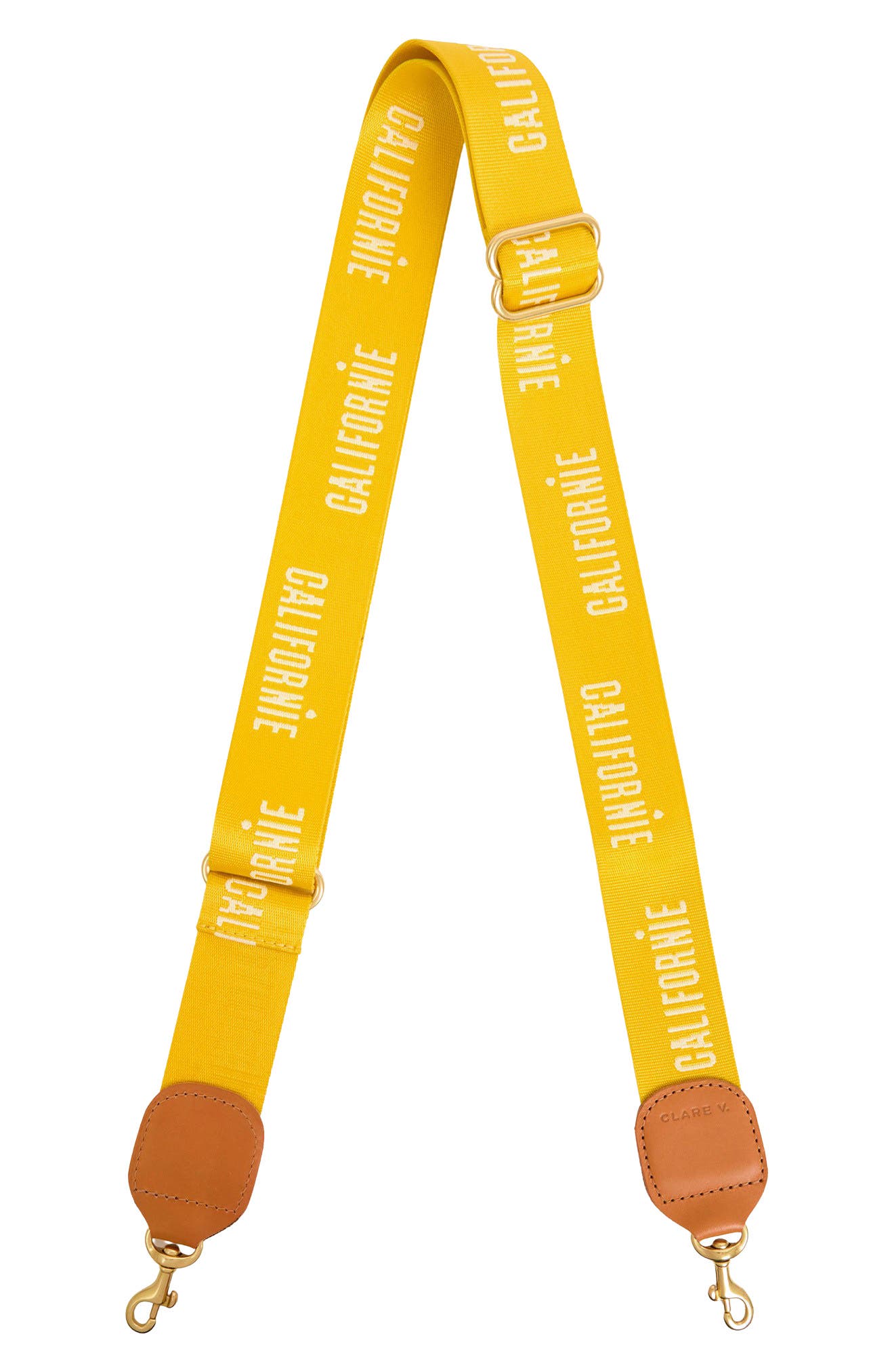 Clare V. Californie Adjustable Strap, Main, color, Snap Dragon
