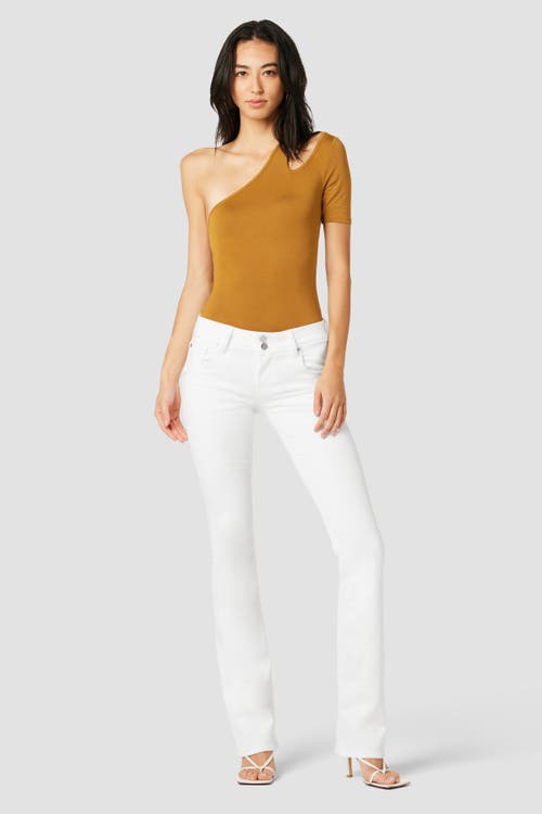 Hudson Jeans Beth Mid Rise Bootcut In White