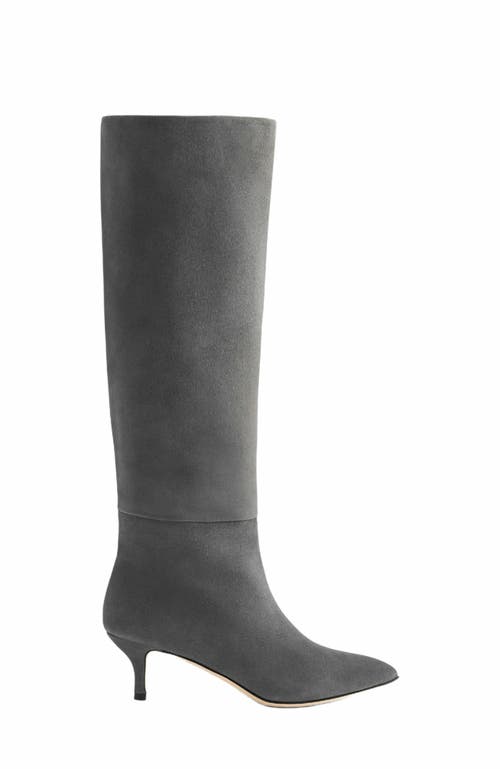 Neil J. Rodgers Eva Slouch Boot in Grey Suede  product