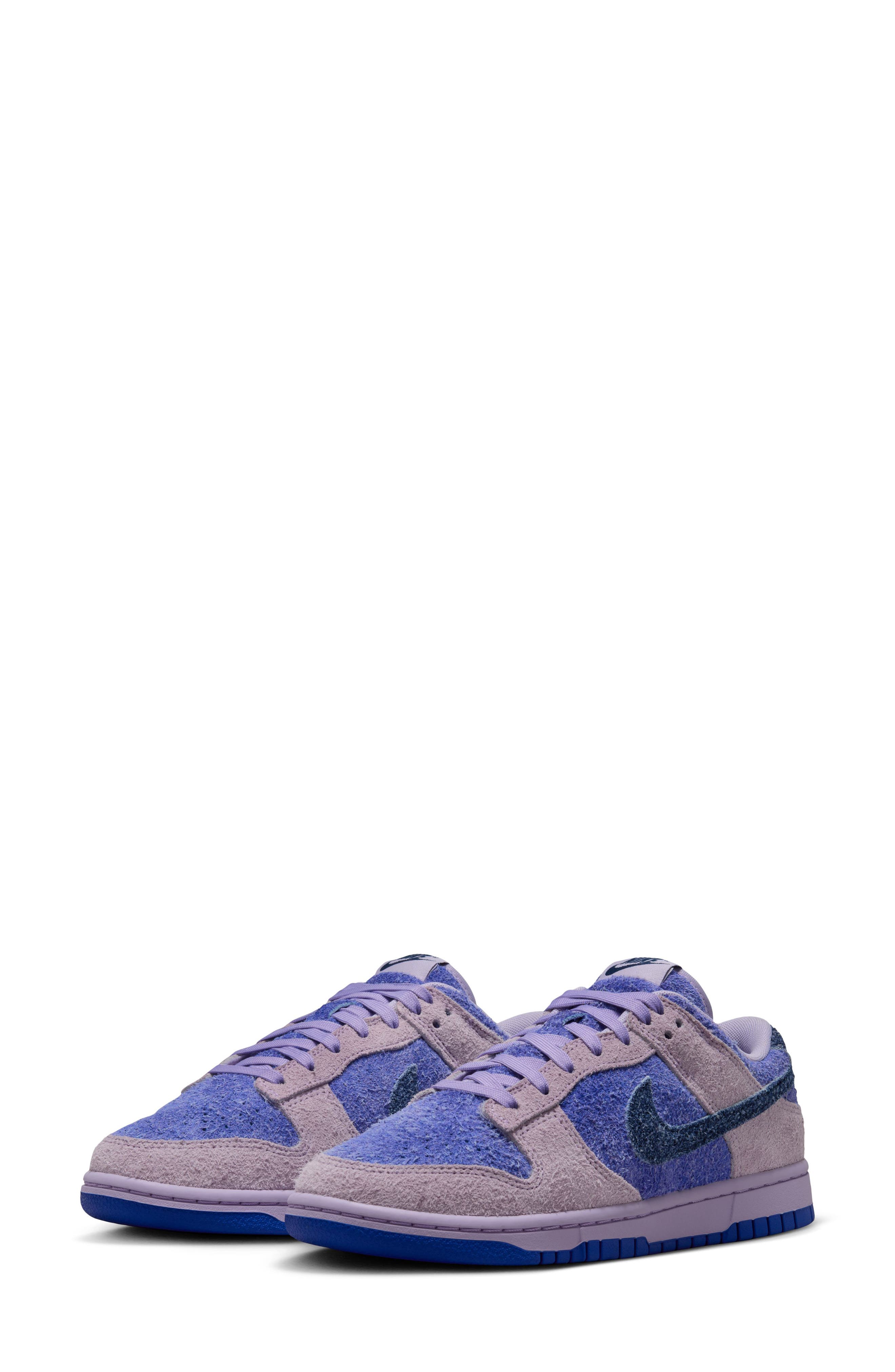 Dunk Low SE Basketball Sneaker, Main, color, HYDRANGEAS/ DEEP ROYAL BLUE