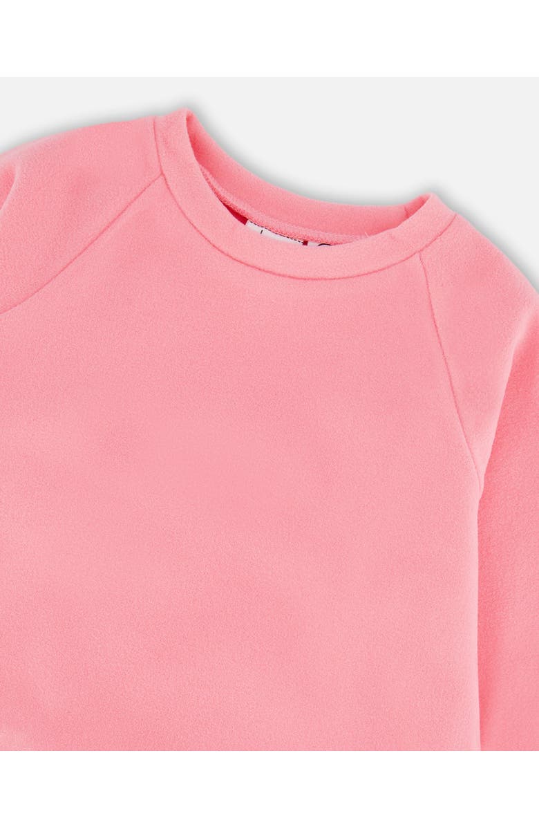 Deux par Deux Super Soft Tunic Tee with Embroidered Pockets, Alternate, color, Light Pink