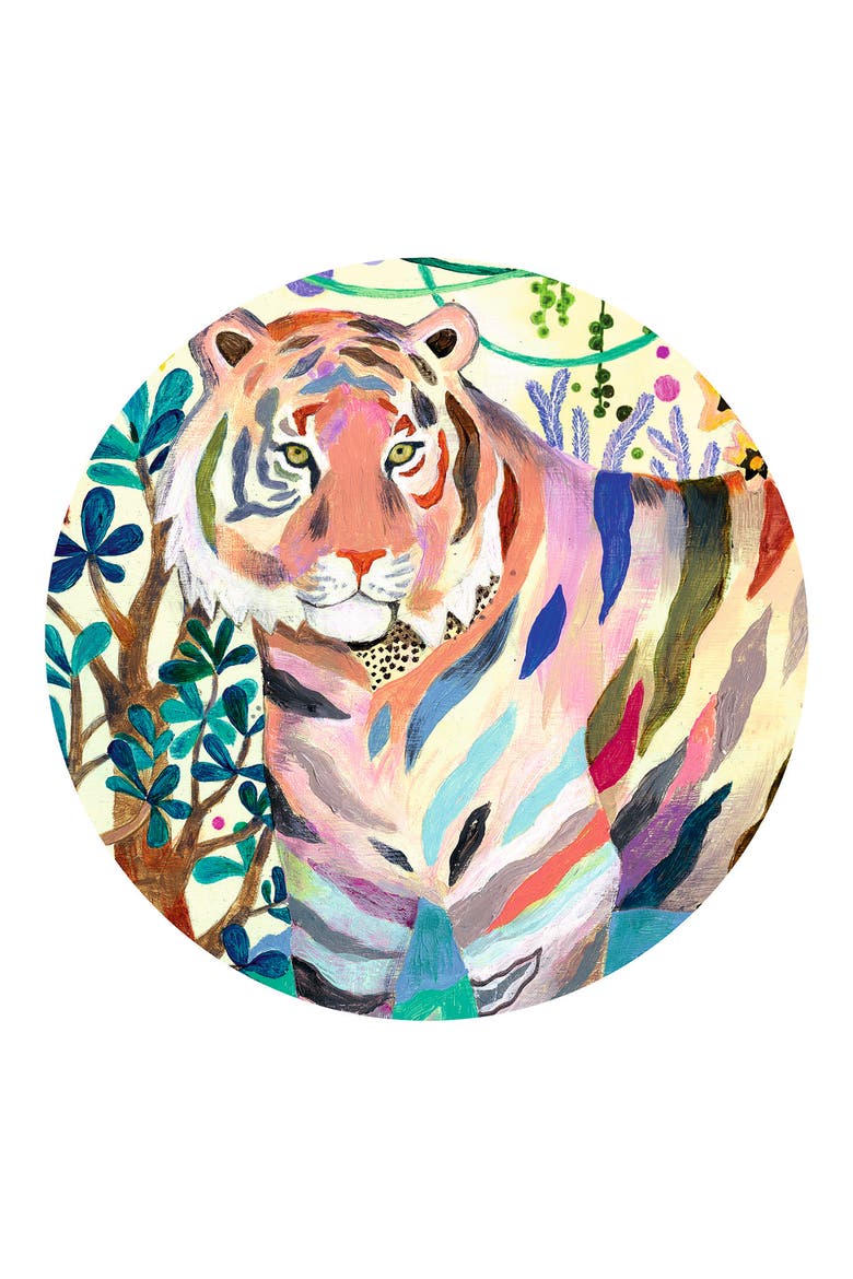 Rainbow Tigers 1000-Piece Gallery Puzzle, Alternate, color, MULTI