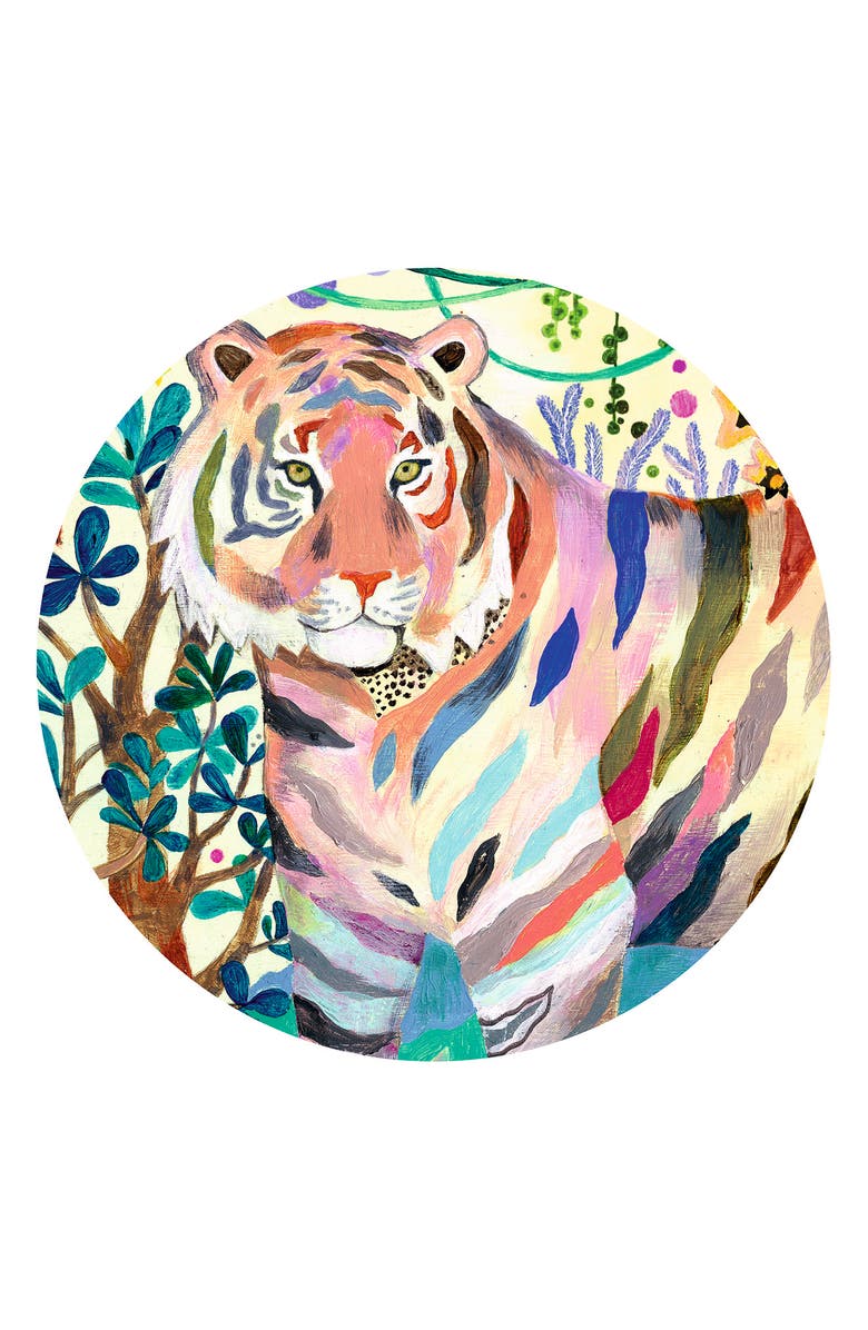 Djeco Rainbow Tigers 1000-Piece Gallery Puzzle, Alternate, color, Multi