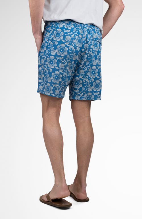 Tailor Vintage Shell 4-way Stretch Doc Shorts In Blue