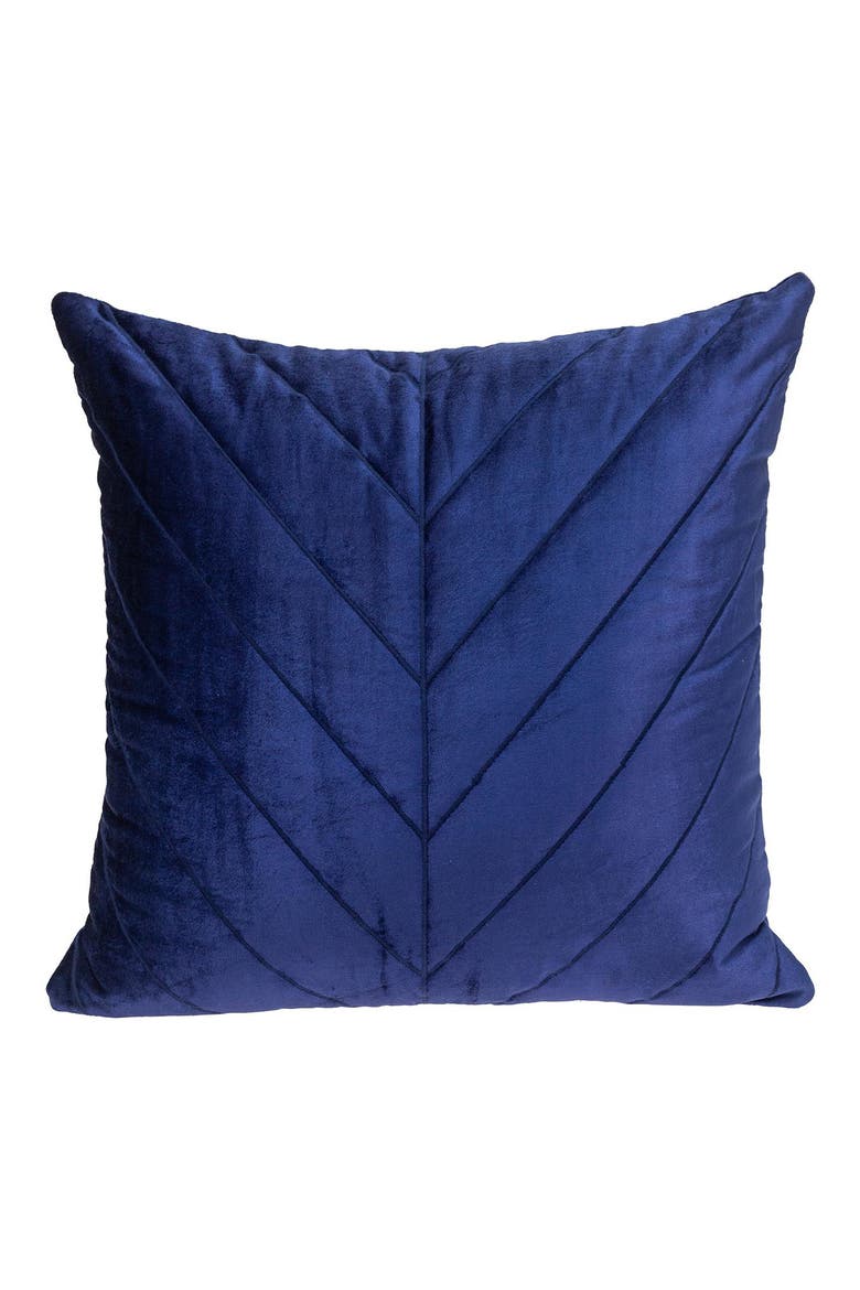 Tobyn Quilted Throw Pillow, Main, color, BLUE
