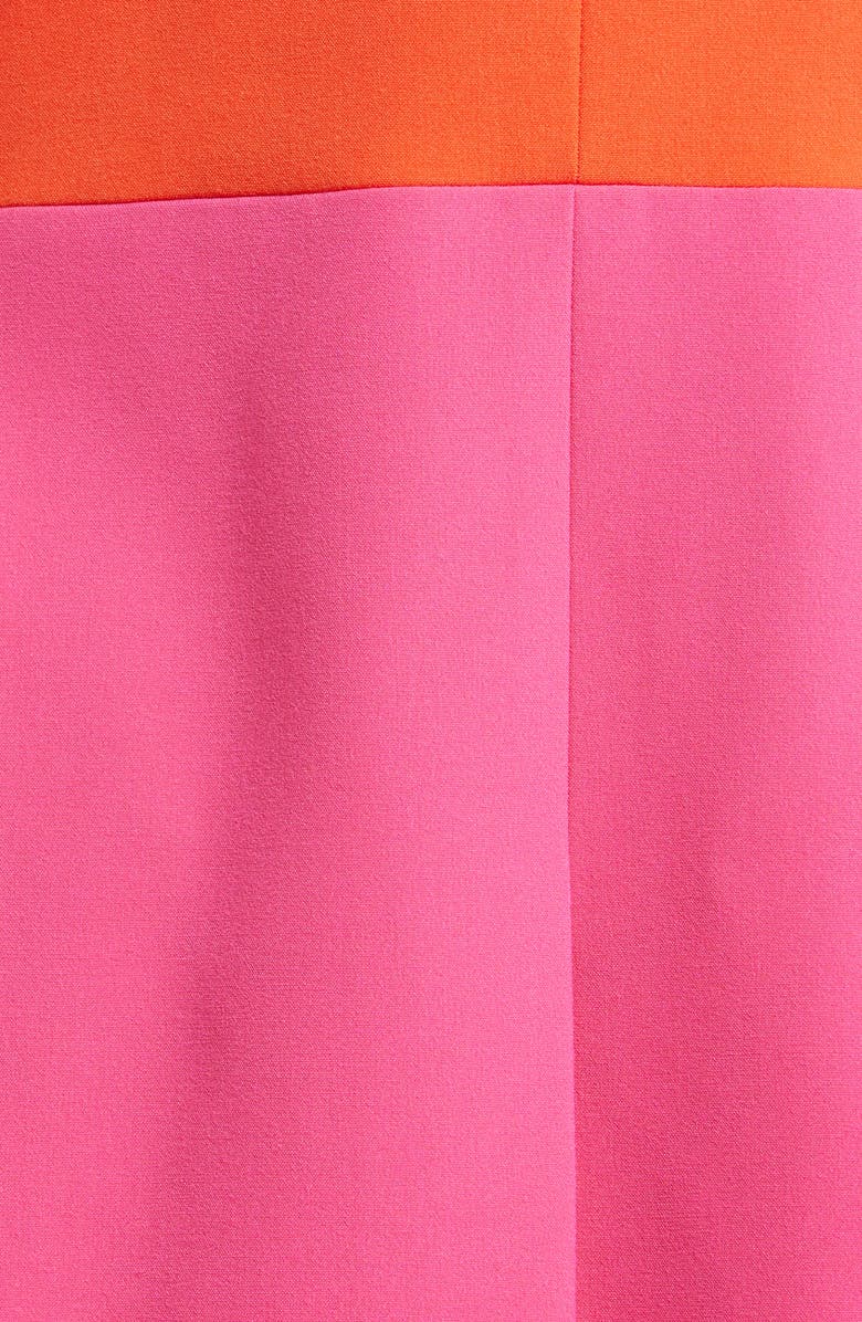 Tahari ASL Colorblock Peak Lapel Blazer, Alternate, color, 