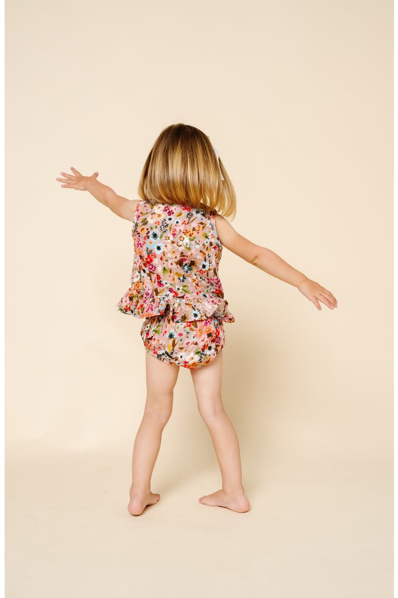 Cotton Muslin Ruffle Tank & Bloomers Set, Alternate, color, PENELOPE
