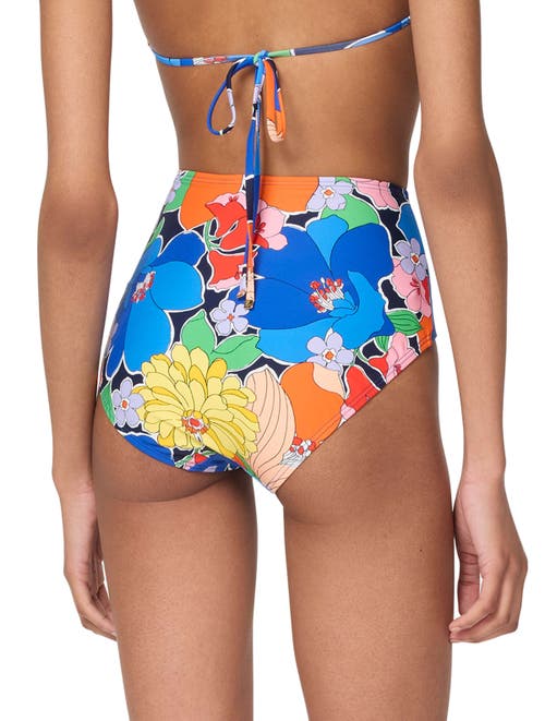 Kate Spade New York High Waist Bottom In Blue