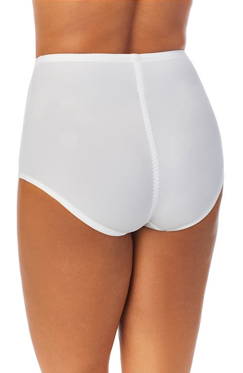 Ellen Tracy 2-pack Shaping Briefs In White