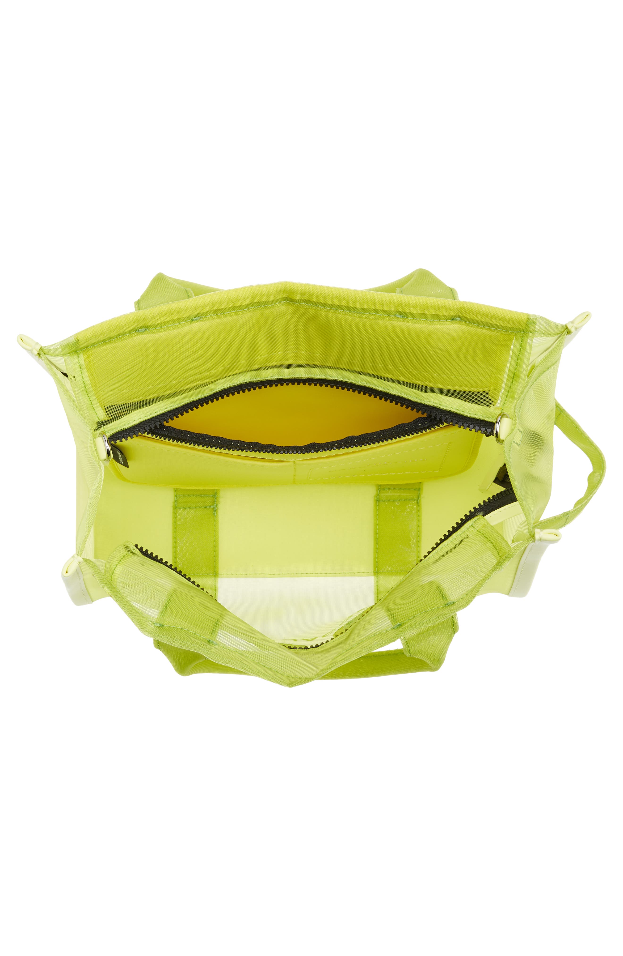 Marc Jacobs The Medium Mesh Tote Bag, Alternate, color, Bright Green