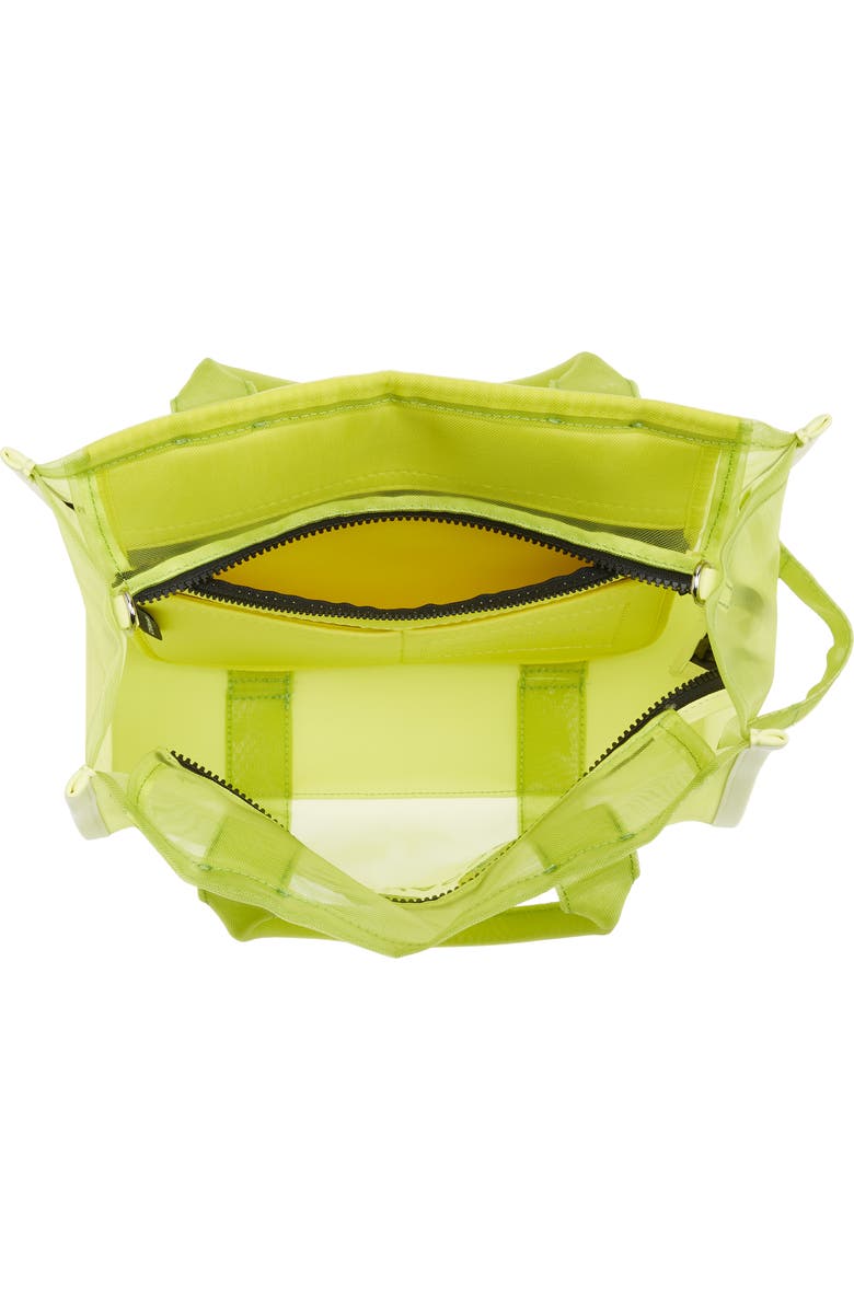 Marc Jacobs The Medium Mesh Tote Bag, Alternate, color, Bright Green