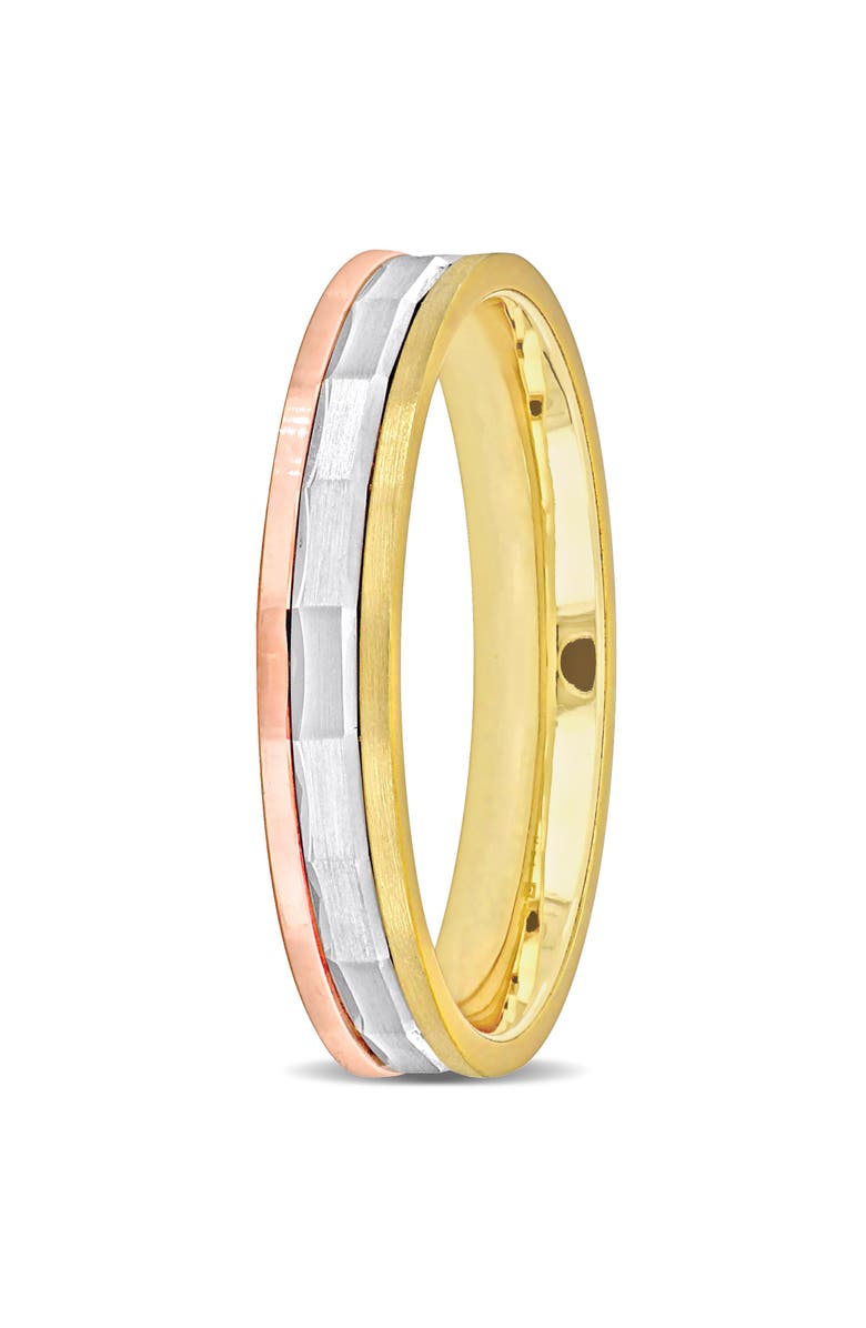Julianna B. Men's Hammered & Brushed Finish Band 14k, Alternate, color, 